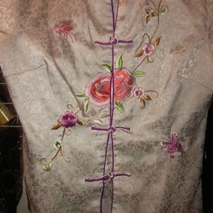 Asian shirt women’s size s/m worn .